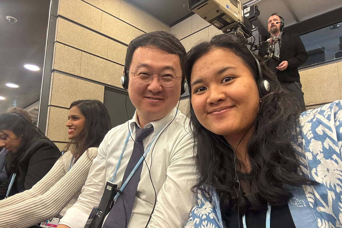 University of Edinburgh (Business School and Law School) delegate in Bonn for SB64, the UN's mid-year climate talks
