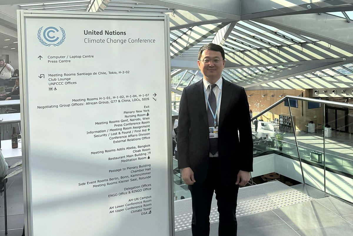 University of Edinburgh (Business School and Law School) delegate in Bonn for SB64, the UN's mid-year climate talks